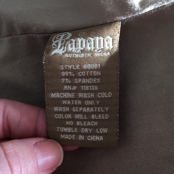 Papaya Brown Trench Coat - Picture 5 of 5